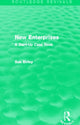 Book cover of: New Enterprises (Routledge Revivals). By: Sue Birley
