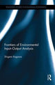 Book cover of: Frontiers of Environmental Input-Output Analysis. By: Shigemi Kagawa