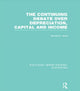 Book cover of: Continuing Debate Over Depreciation, Capital and Income (RLE Accounting). By: Richard P. Brief