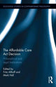 Book cover of: Affordable Care Act Decision. By: Fritz Allhoff
