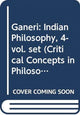 Book cover of: Ganeri: Indian Philosophy, 4-vol. set. By: Jonardon Ganeri