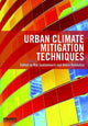 Book cover of: Urban Climate Mitigation Techniques. By: Mat Santamouris