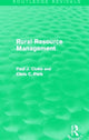 Book cover of: Rural Resource Management (Routledge Revivals). By: Paul Cloke