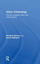 Book cover of: Urban Criminology. By: Rowland Atkinson