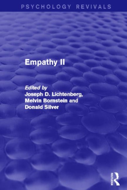 Book cover of: Empathy II (Psychology Revivals). By: Joseph D. Lichtenberg