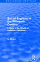Book cover of: Social England in the Fifteenth Century (Routledge Revivals). By: Annie Abram
