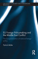 Book cover of: EU Foreign Policymaking and the Middle East Conflict. By: Patrick Müller