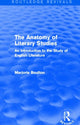 Book cover of: Anatomy of Literary Studies (Routledge Revivals). By: Marjorie Boulton