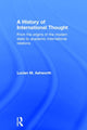 Book cover of: History of International Thought