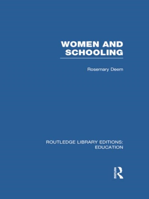 Book cover of: Women & Schooling