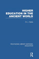 Book cover of: Higher Education in the Ancient World. By: M. Clarke