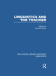 Book cover of: Linguistics and the Teacher. By: Ronald Carter