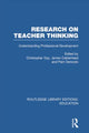 Book cover of: Research on Teacher Thinking (RLE Edu N). By: James Calderhead