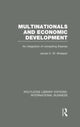Book cover of: Multinationals and Economic Development (RLE International Business). By: James C. W. Ahiakpor