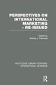 Book cover of: Perspectives on International Marketing - Re-issued (RLE International Business). By: Stanley Paliwoda