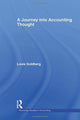 Book cover of: Journey into Accounting Thought. By: Louis Goldberg