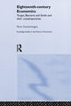 Book cover of: Eighteenth Century Economics. By: Peter Groenewegen