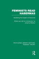 Book cover of: Feminists Read Habermas (RLE Feminist Theory)
