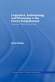Book cover of: Linguistics, Anthropology and Philosophy in the French Enlightenment. By: Ulrich Ricken