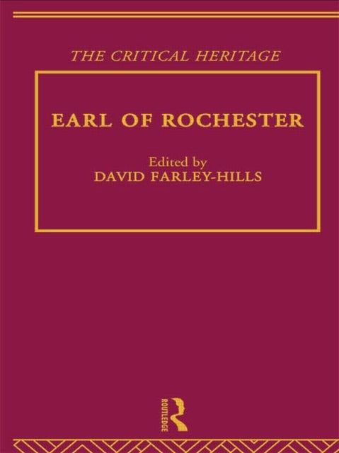 Book cover of: Earl of Rochester. By: David Farley-Hills