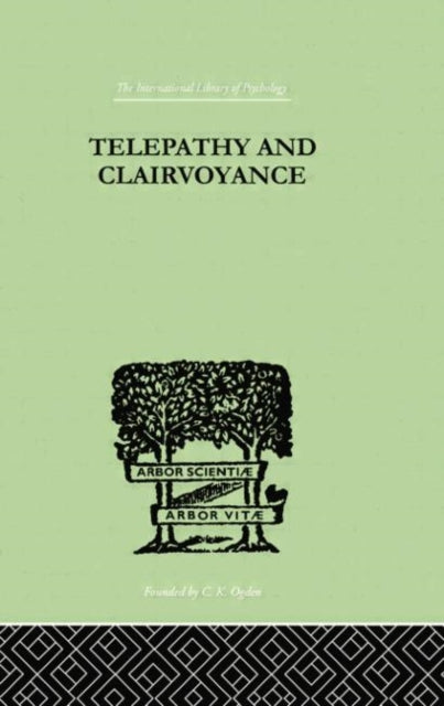 Book cover of: Telepathy and Clairvoyance. By: Tischner, Rudolf, Rudolf