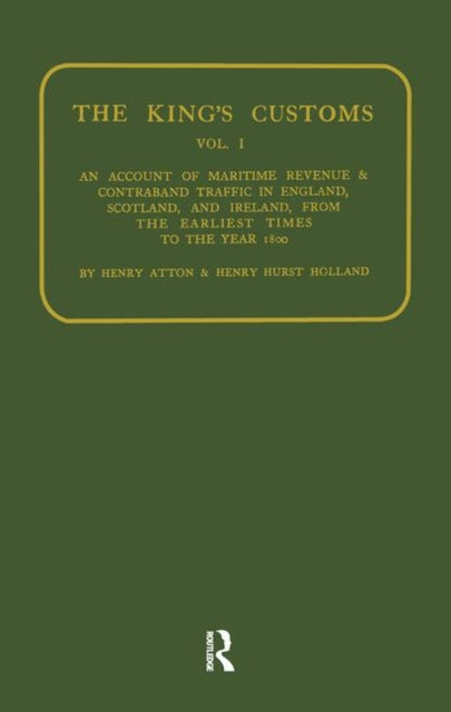 Book cover of: Kings Customs. By: Henry Atton