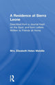Book cover of: Residence at Sierra Leone. By: Elizabeth Helen Melville