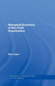 Book cover of: Managerial Economics of Non-Profit Organizations. By: Marc Jegers