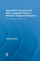 Book cover of: Speculative Grammar and Stoic Language Theory in Medieval Allegorical Narrative. By: Jeffrey Bardzell