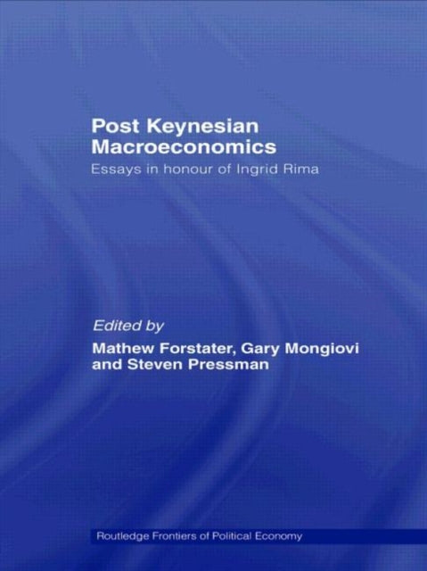 Book cover of: Post-Keynesian Macroeconomics. By: M. M Forstater