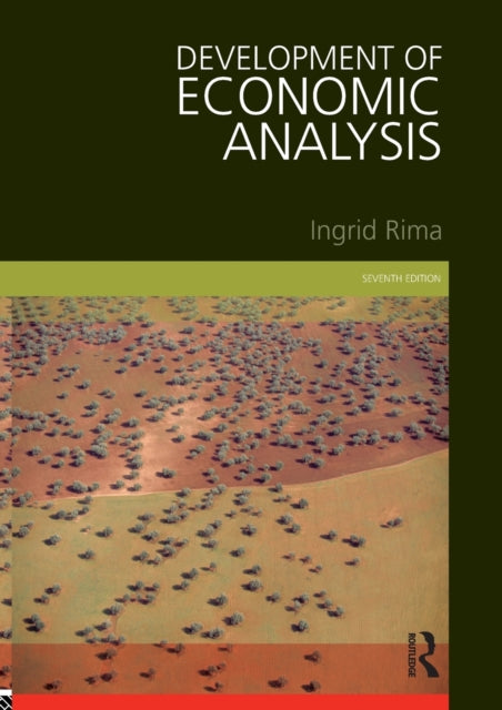 Book cover of: Development of Economic Analysis. By: Ingrid Hahne Rima, Ingrid H. Rima