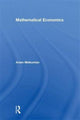 Book cover of: Mathematical Economics. By: Arsen Melkumian