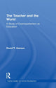 Book cover of: Teacher and the World. By: David Hansen