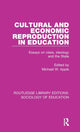 Book cover of: Cultural and Economic Reproduction in Education. By: Michael W. Apple