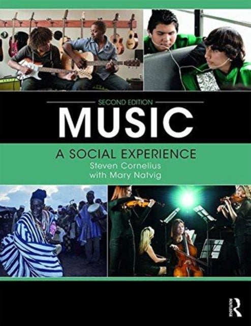 Book cover of: Music: A Social Experience. By: Steven Cornelius