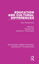 Book cover of: Education and Cultural Differences