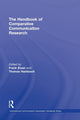Book cover of: Handbook of Comparative Communication Research. By: Esser, Frank