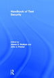 Book cover of: Handbook of Test Security. By: James A. Wollack