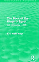 Book cover of: Book of the Kings of Egypt (Routledge Revivals). By: E. A. Wallis Budge