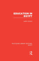 Book cover of: Education in Egypt (RLE Egypt). By: Judith Cochran