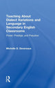 Book cover of: Teaching About Dialect Variations and Language in Secondary English Classrooms. By: Michelle D. Devereaux