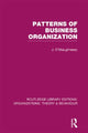 Book cover of: Patterns of Business Organization (RLE: Organizations). By: John O'Shaughnessy