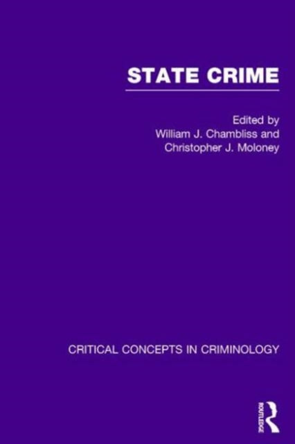 Book cover of: State Crime. By: William Chambliss