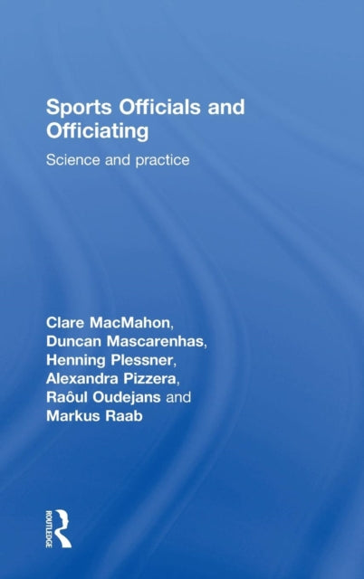 Book cover of: Sports Officials and Officiating. By: Clare MacMahon