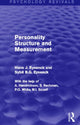 Book cover of: Personality Structure and Measurement (Psychology Revivals). By: Hans Jurgen Eysenck