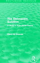 Book cover of: Delinquent Solution (Routledge Revivals). By: David Downes