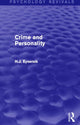 Book cover of: Crime and Personality (Psychology Revivals). By: Hans Jurgen Eysenck