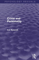 Book cover of: Crime and Personality (Psychology Revivals). By: Hans Jurgen Eysenck