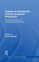 Book cover of: Debates in Nineteenth-Century European Philosophy. By: Kristin Gjesdal