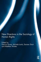 Book cover of: New Directions in the Sociology of Human Rights. By: Patricia Hynes